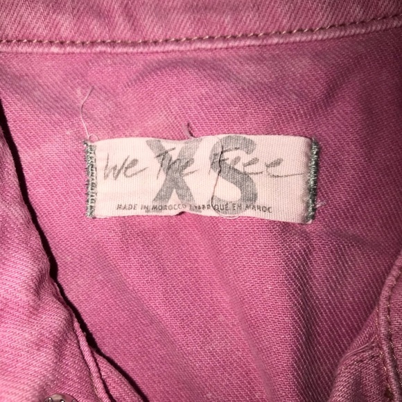 We The Free Marci Jumpsuit in Maui pink sz XS extra small - Picture 5 of 10